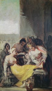 Sainte Isabelle soignant les lépreux - Francisco de Goya